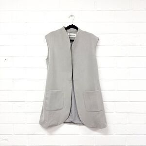 Gray Sleeveless Women's Top